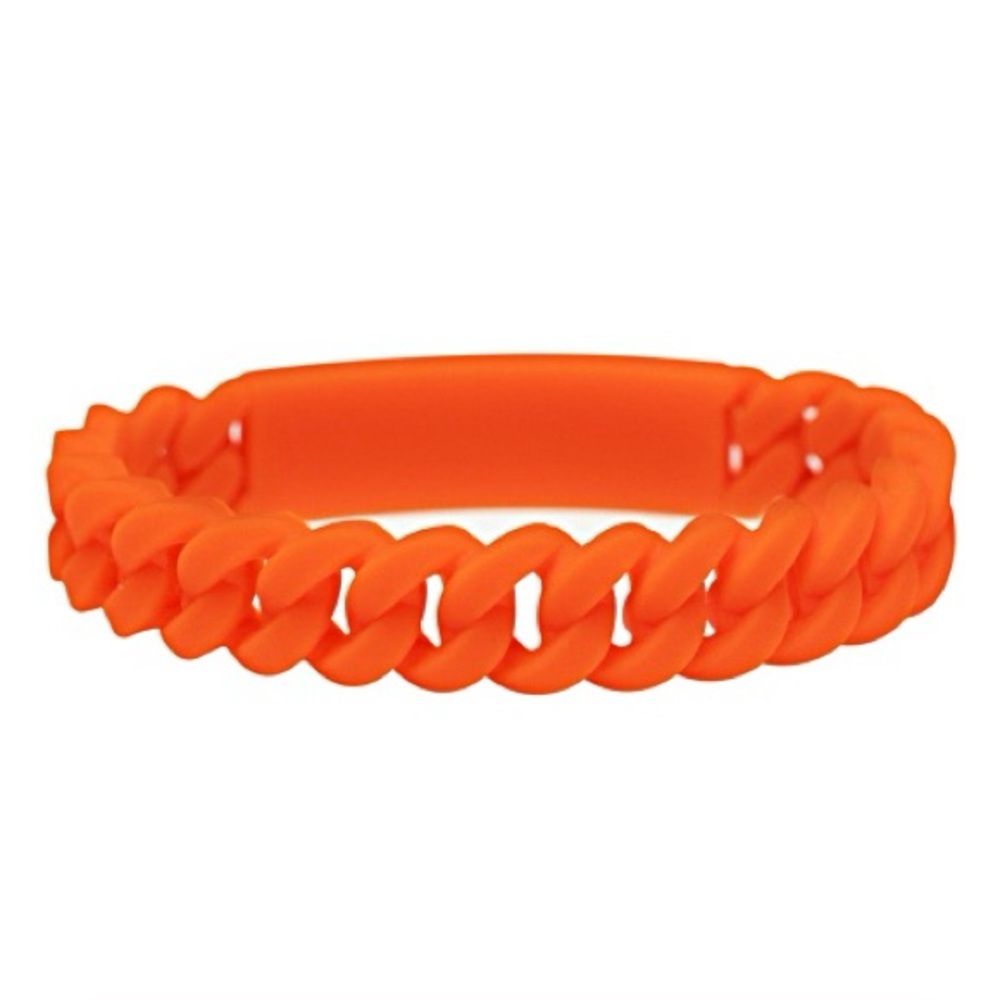 Marc Jacobs Silicone Bracelet Orange - Picture 2 of 5